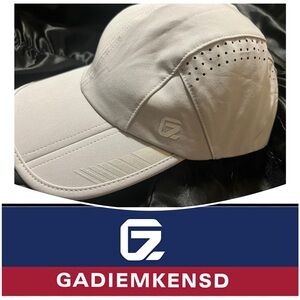 GADIEMKENSD Gray Stretch Soft Brim Running Hat